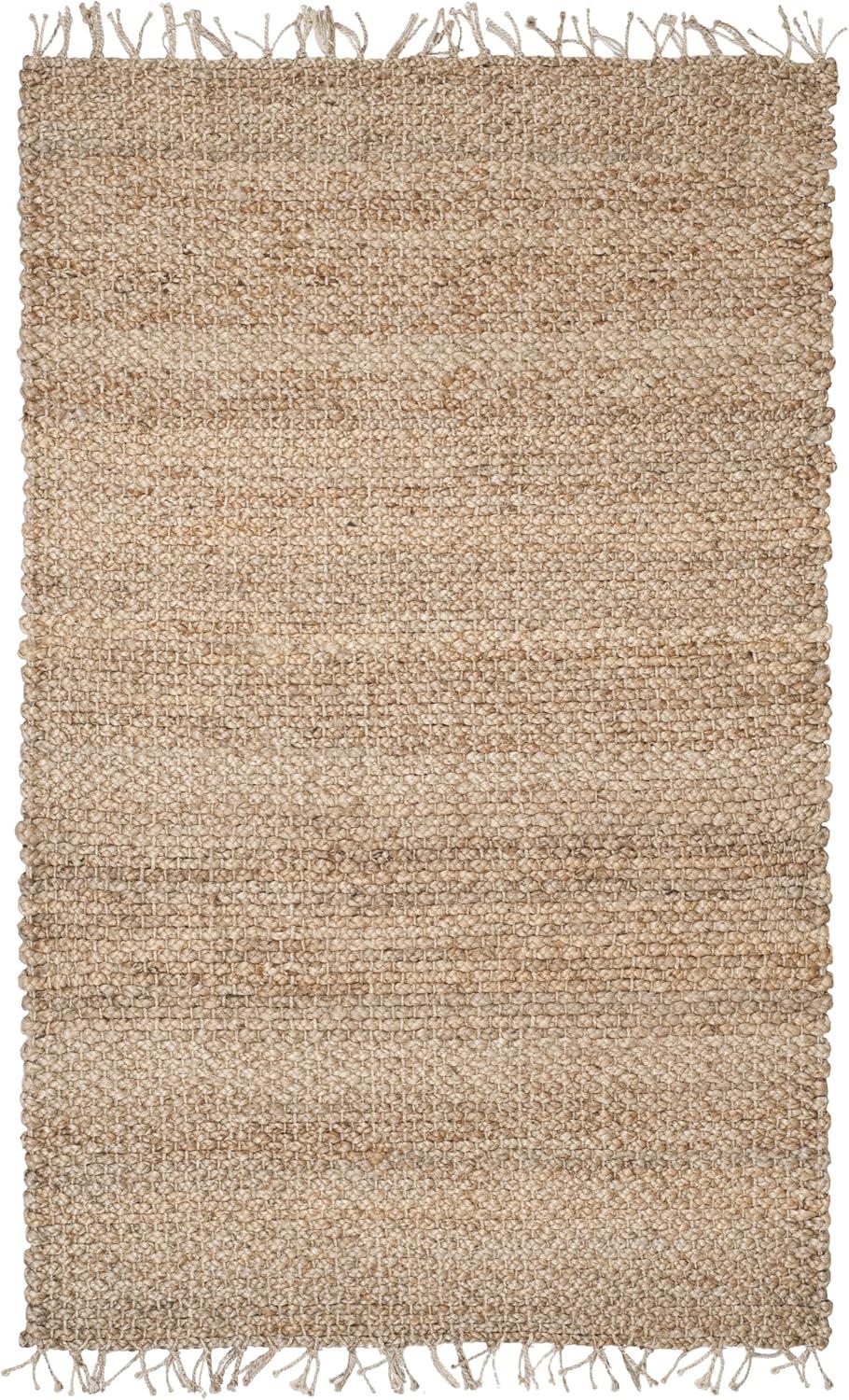Natural Fiber NF733 Hand Woven Indoor Area Rug - Natural - 4'x6' - Safavieh.
