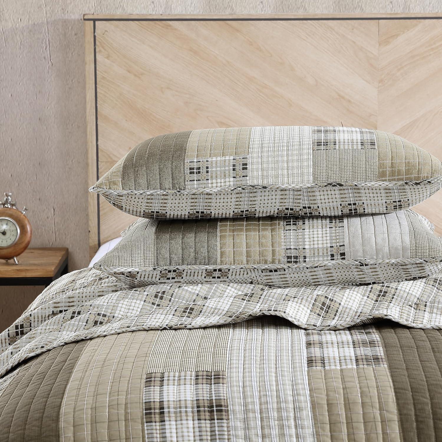 Eddie Bauer Eddie Bauer Fairview Cotton Reversible Quilt Set