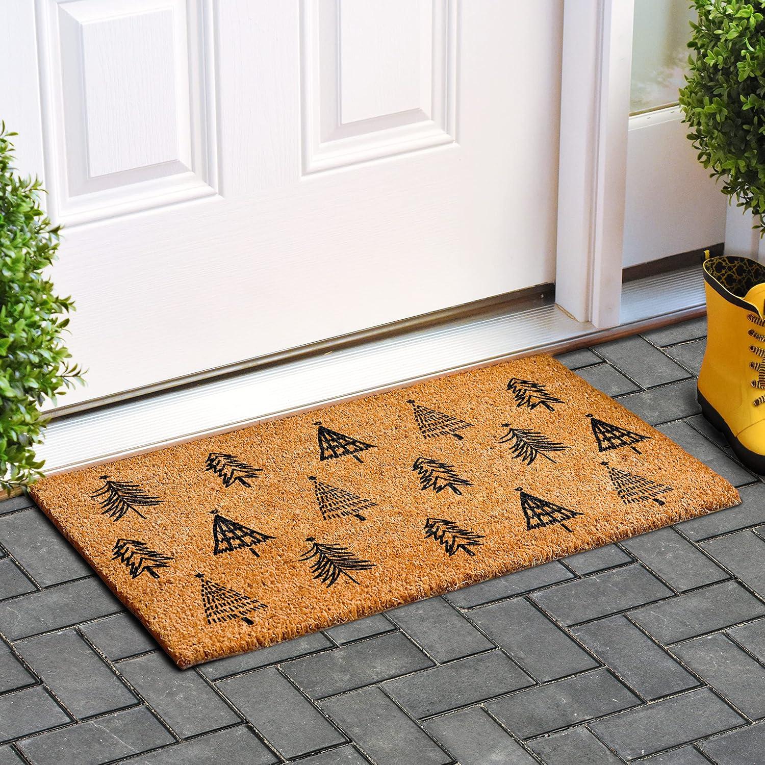 Calloway Mills 109062436 Christmas Tree Farm Doormat 24" x 36"