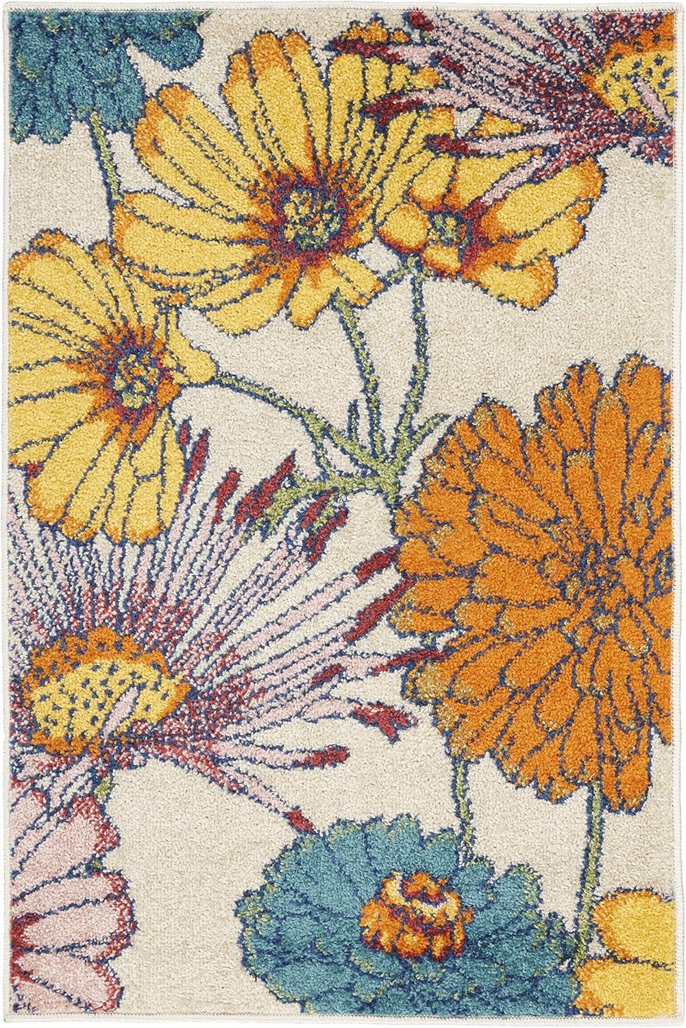 Nourison Allur Oversized Flowers Indoor Area Rug