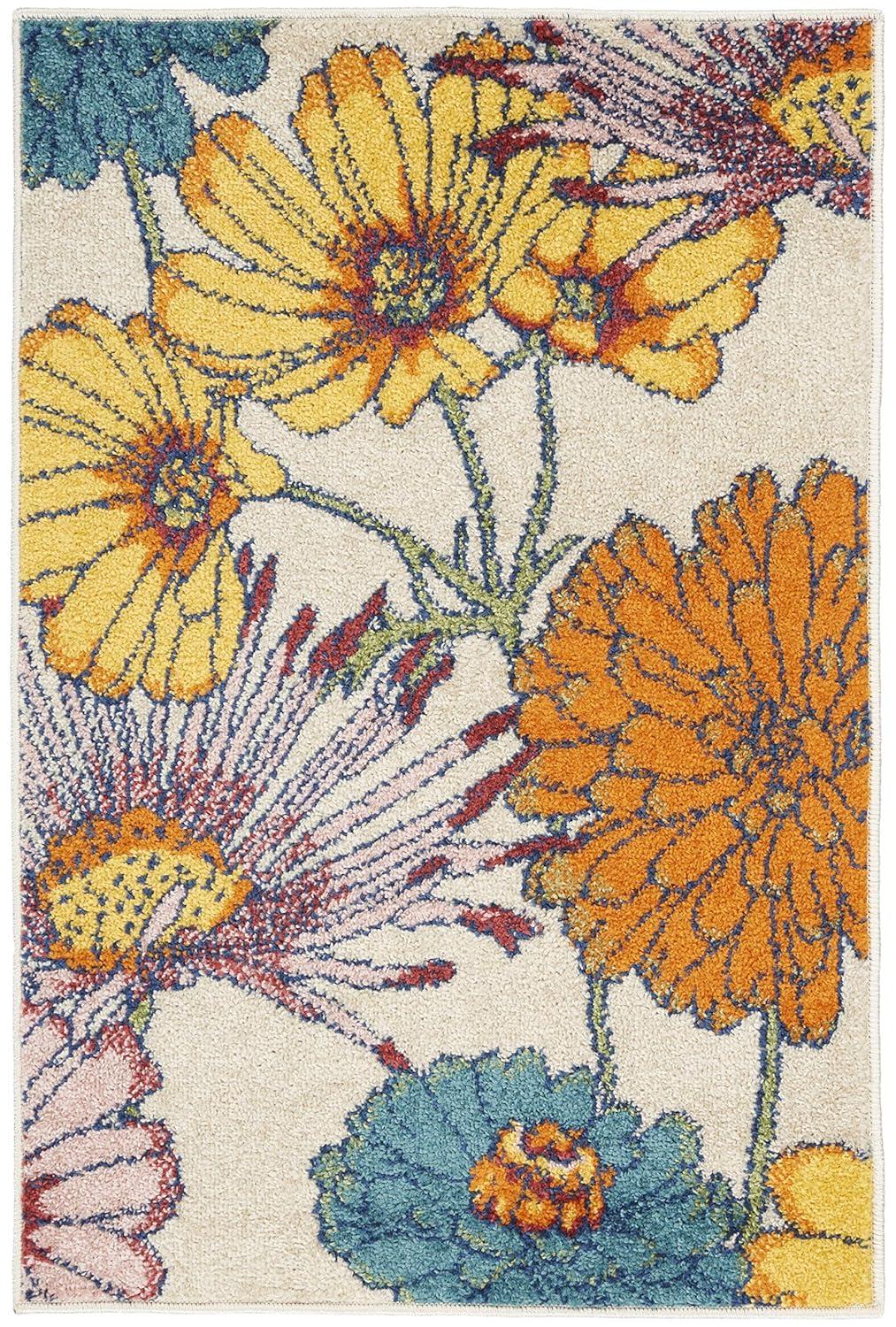 Nourison Allur Oversized Flowers Indoor Area Rug