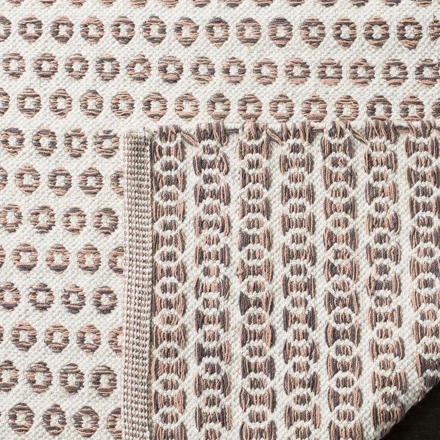 Church Street Hand Woven Cotton Geometric Rug