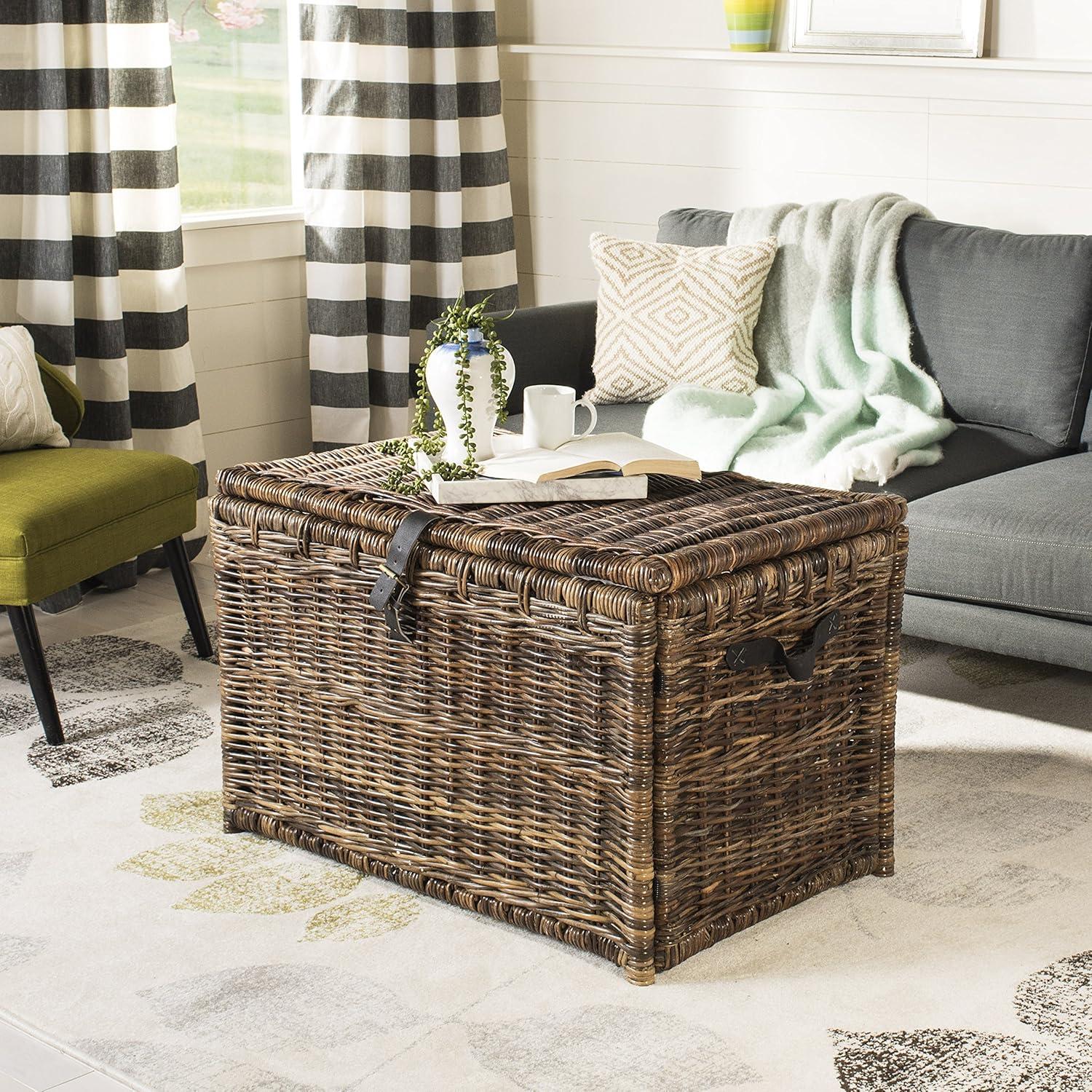 happimess Caden Wicker Trunk & Reviews | Wayfair