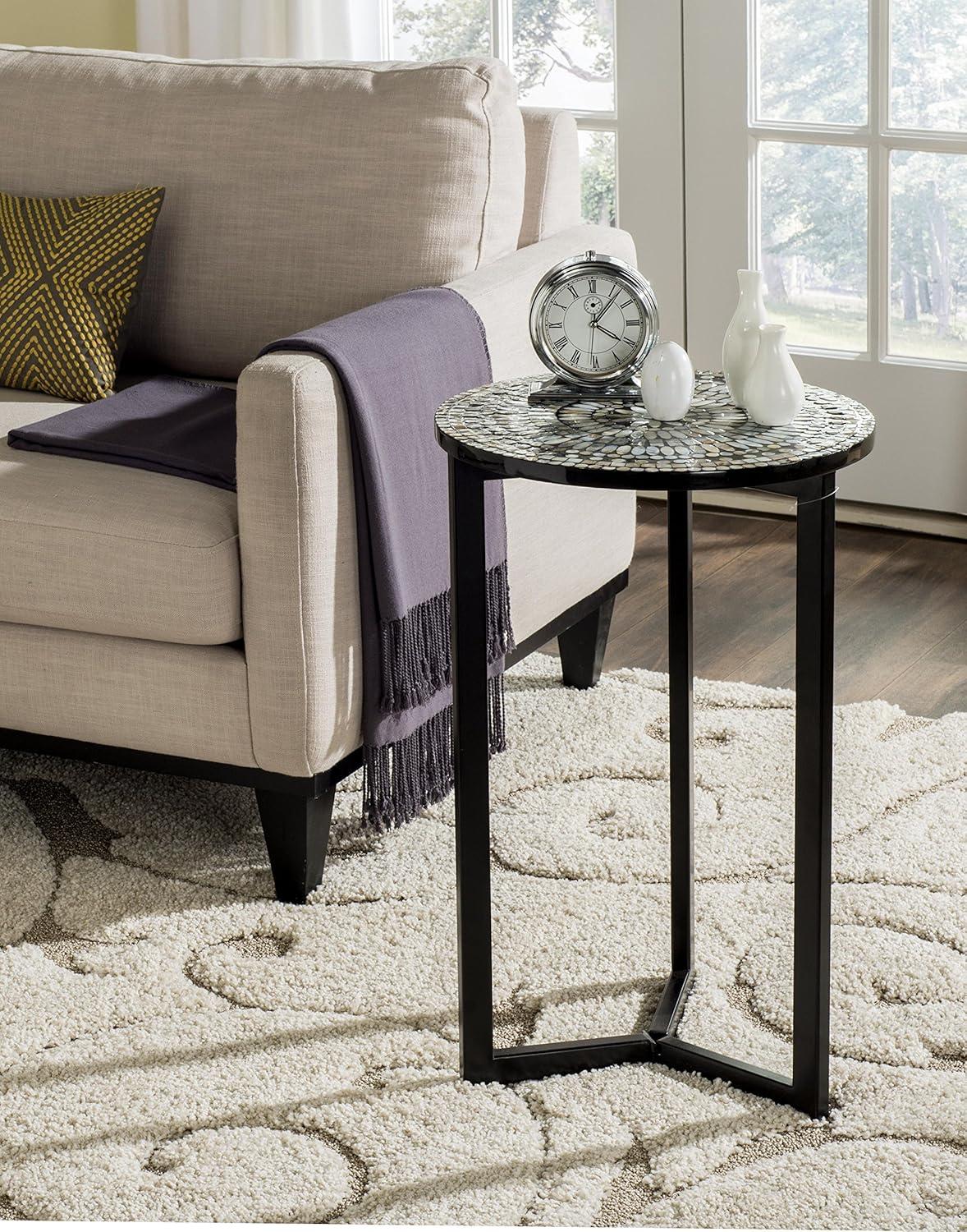 Zaira End Table - Blue/Green - Safavieh.
