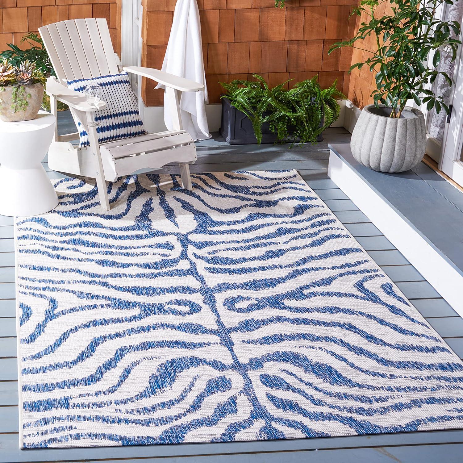 Courtyard CY8444 Power Loomed Indoor/Outdoor Area Rug  - Safavieh