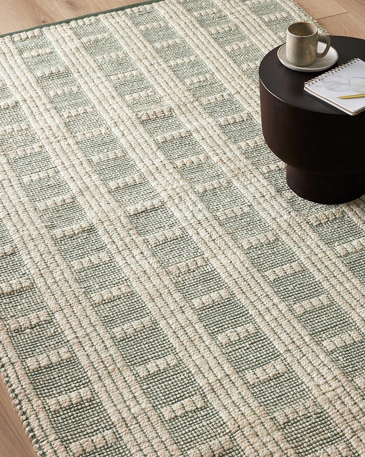 Loloi Angela Rose Colton Collection CON-03 Ivory/Sage 10'-0" x 14'-0", .38" Pile Height, Area Rug