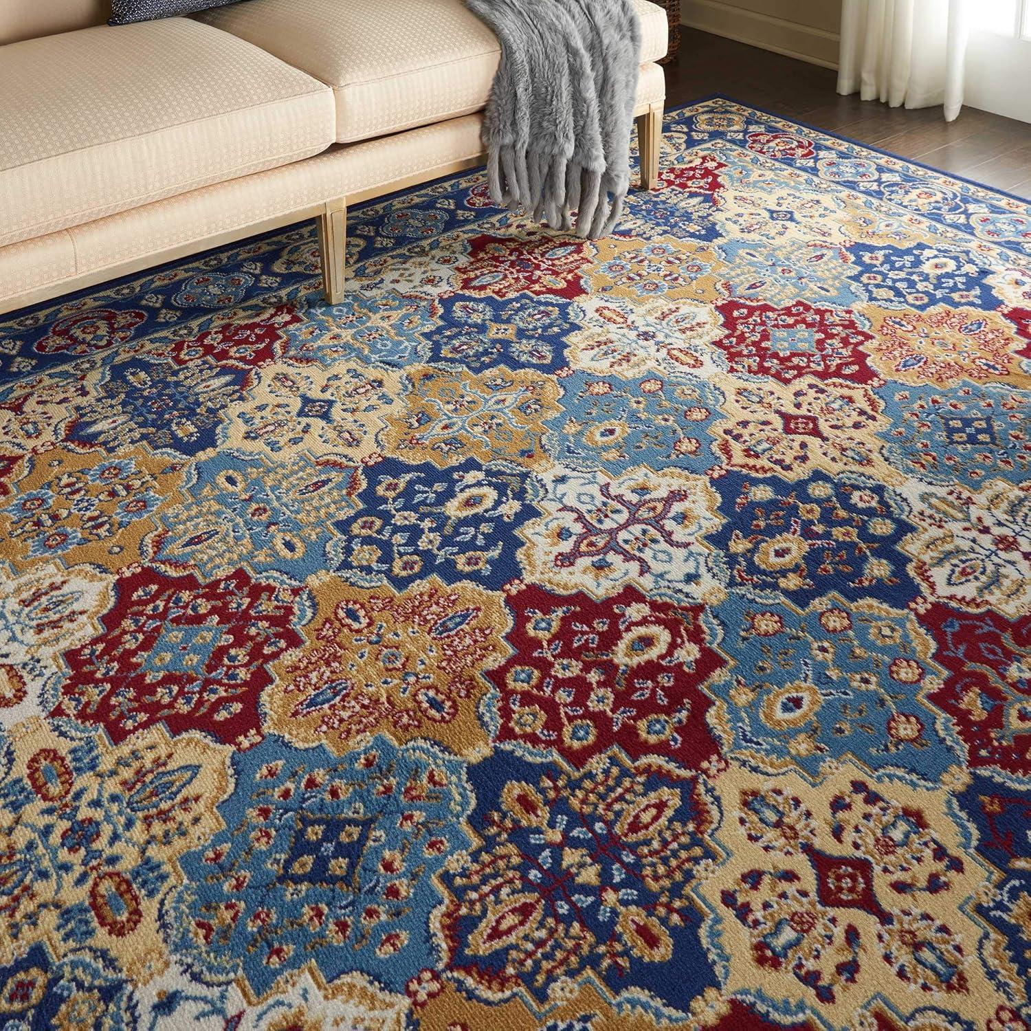 Nourison Grafix Multicolor Bohemian Indoor Area Rug