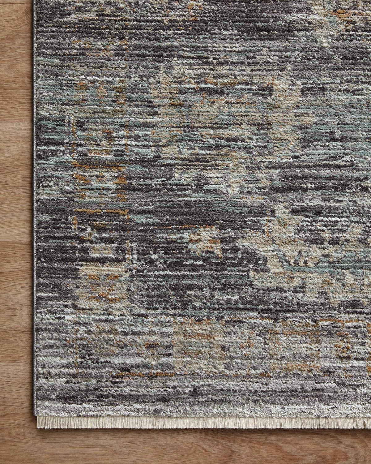 Jean Stoffer x Loloi Katherine Ink / Jade Area Rug