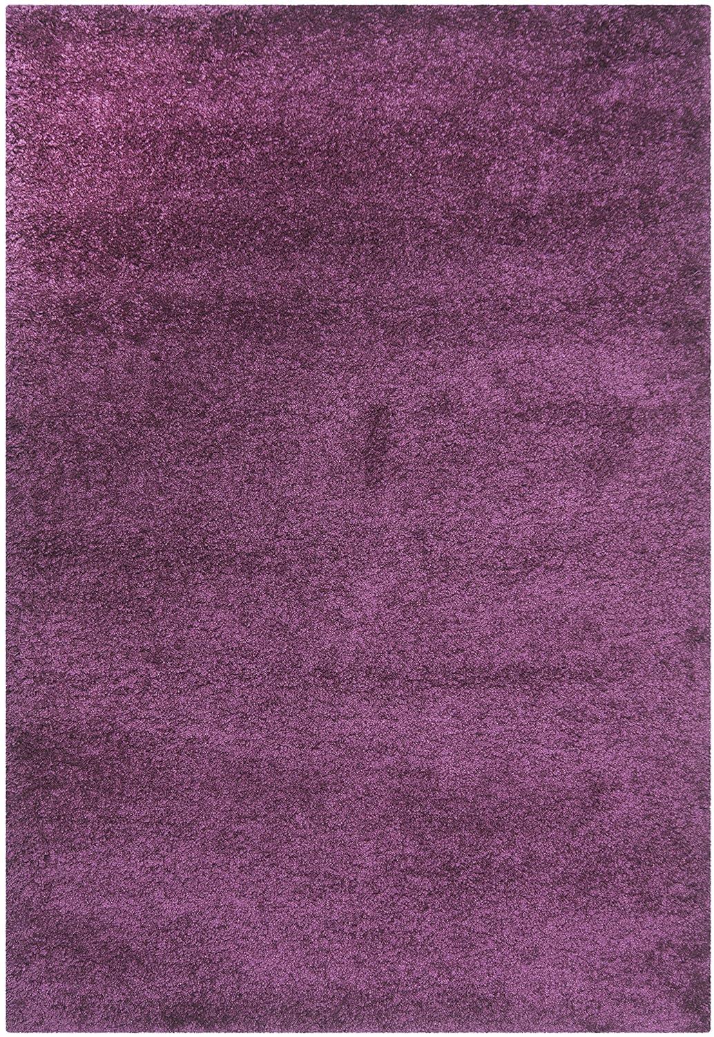 Shag SG151 Power Loomed Indoor Area Rug - Purple - 5'3"x7'6" - Safavieh.