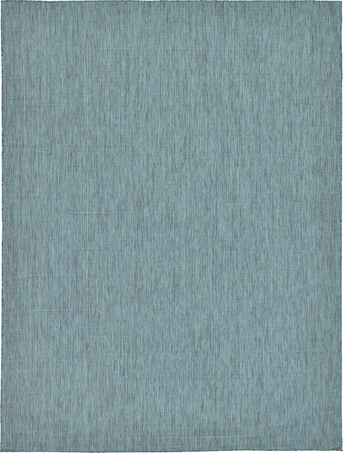 Unique Loom Outdoor Solid Solid Woven Area Rug