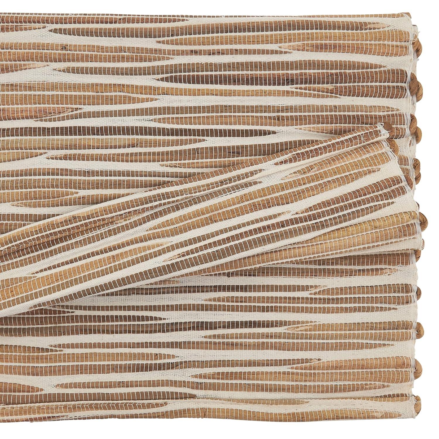 Saro Lifestyle Textured Wooden Bead