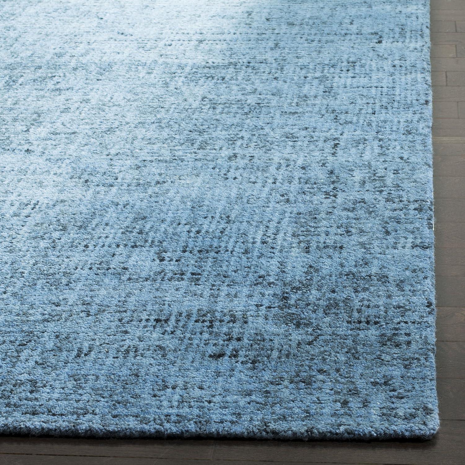 SAFAVIEH Abstract Arseny Abstract Wool Area Rug, Blue/Multi, 6' x 9'