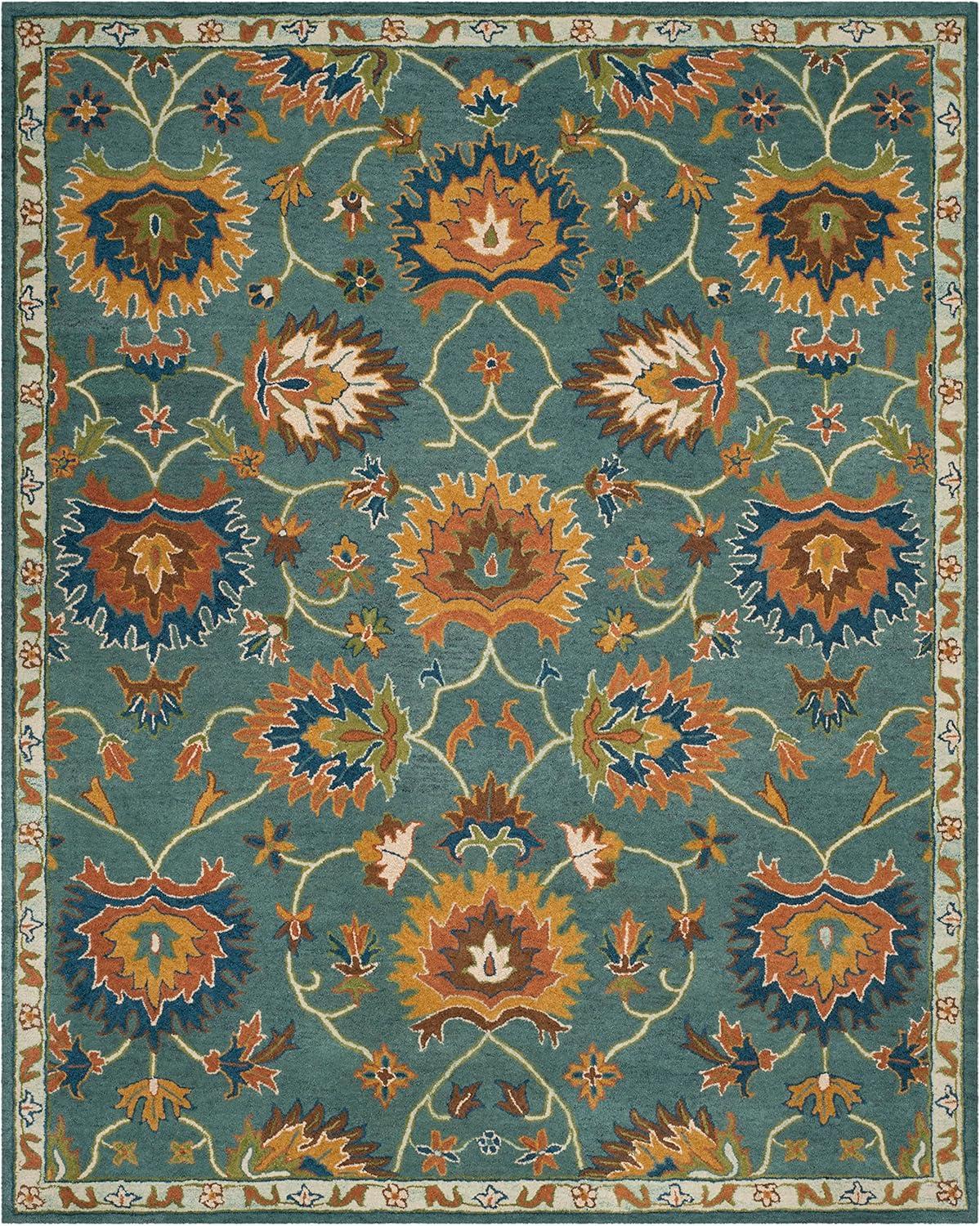 SAFAVIEH Heritage HG651A Handmade Light Blue Rug