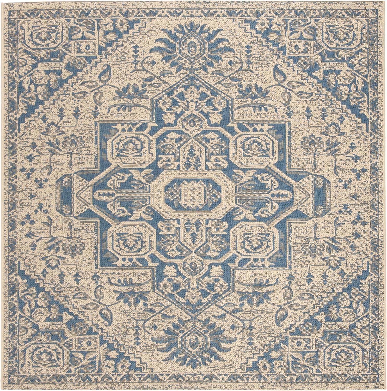 Beach House BHS138 Power Loomed Area Rug  - Safavieh