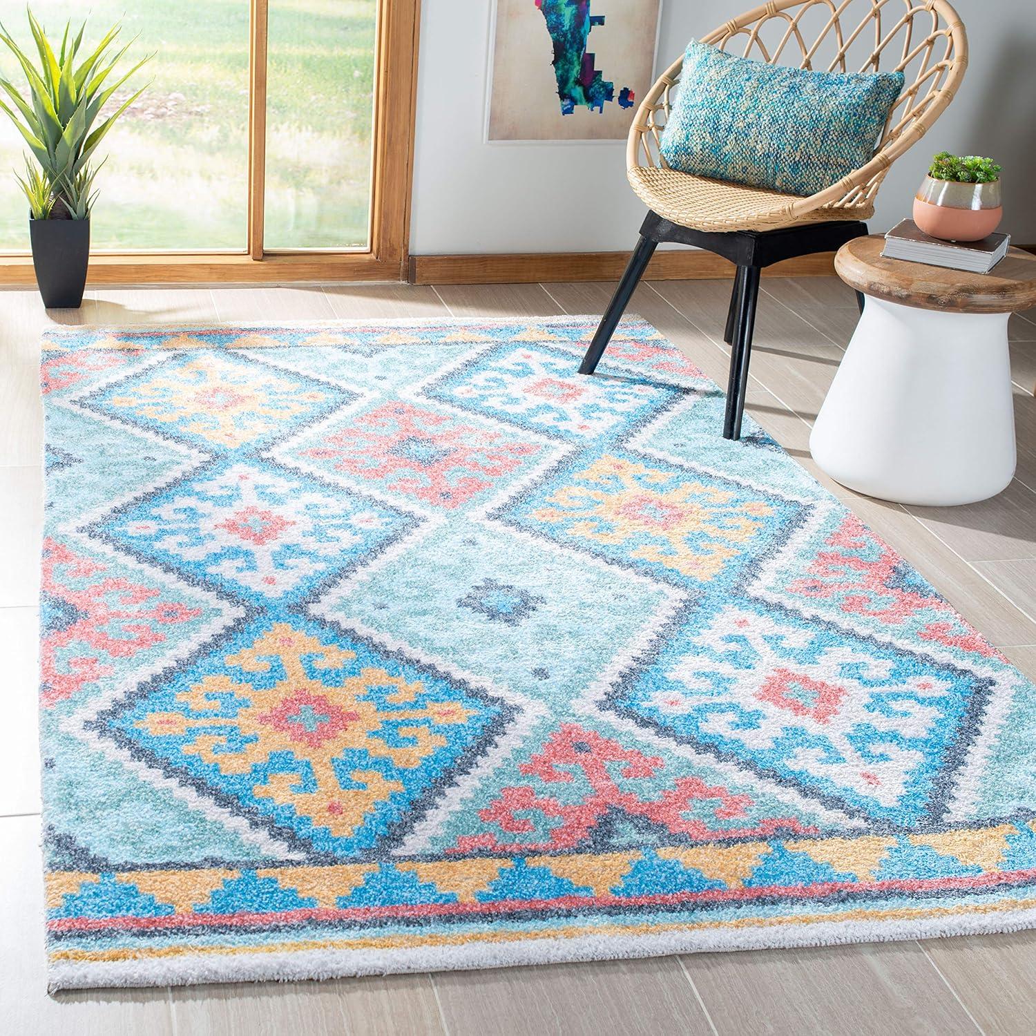 Saffron SFN560 Hand Loomed Area Rug  - Safavieh