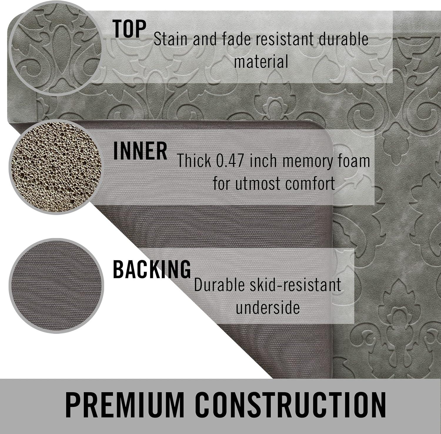 Chef Gear Embossed Soothing Comfort Anti-Fatigue Mat