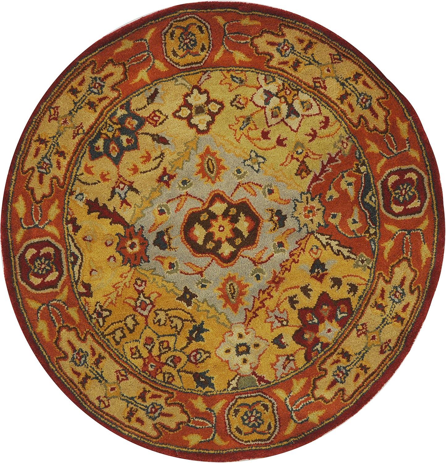 SAFAVIEH Heritage Anita Oriental Wool Area Rug, Multi, 3' x 5'