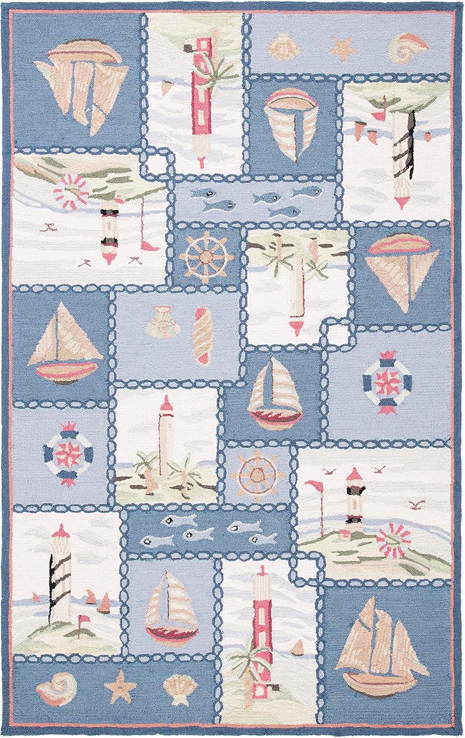 Chelsea HK267 Hand Hooked Area Rug  - Safavieh