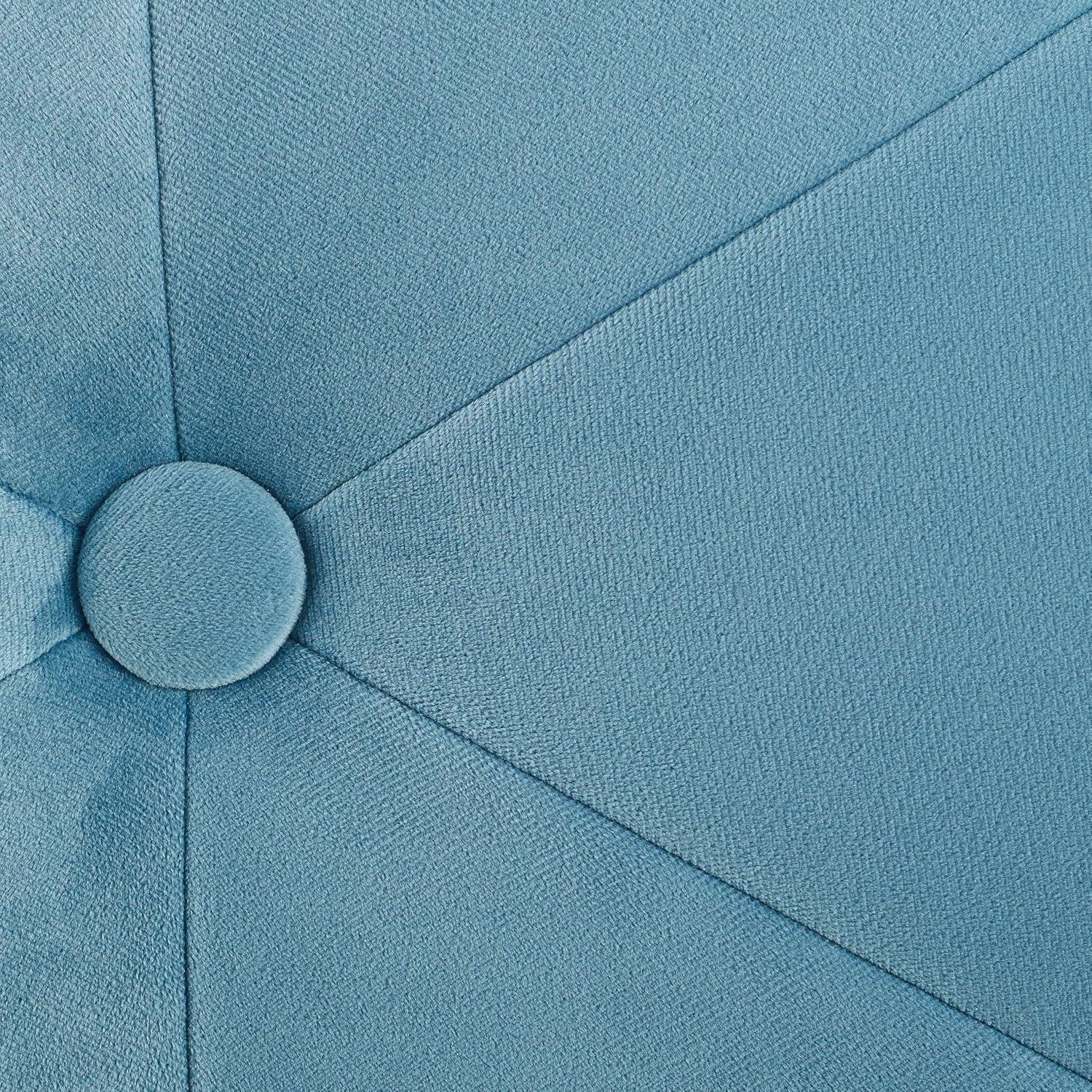 Ciara Flower Cushioned Vanity Stool