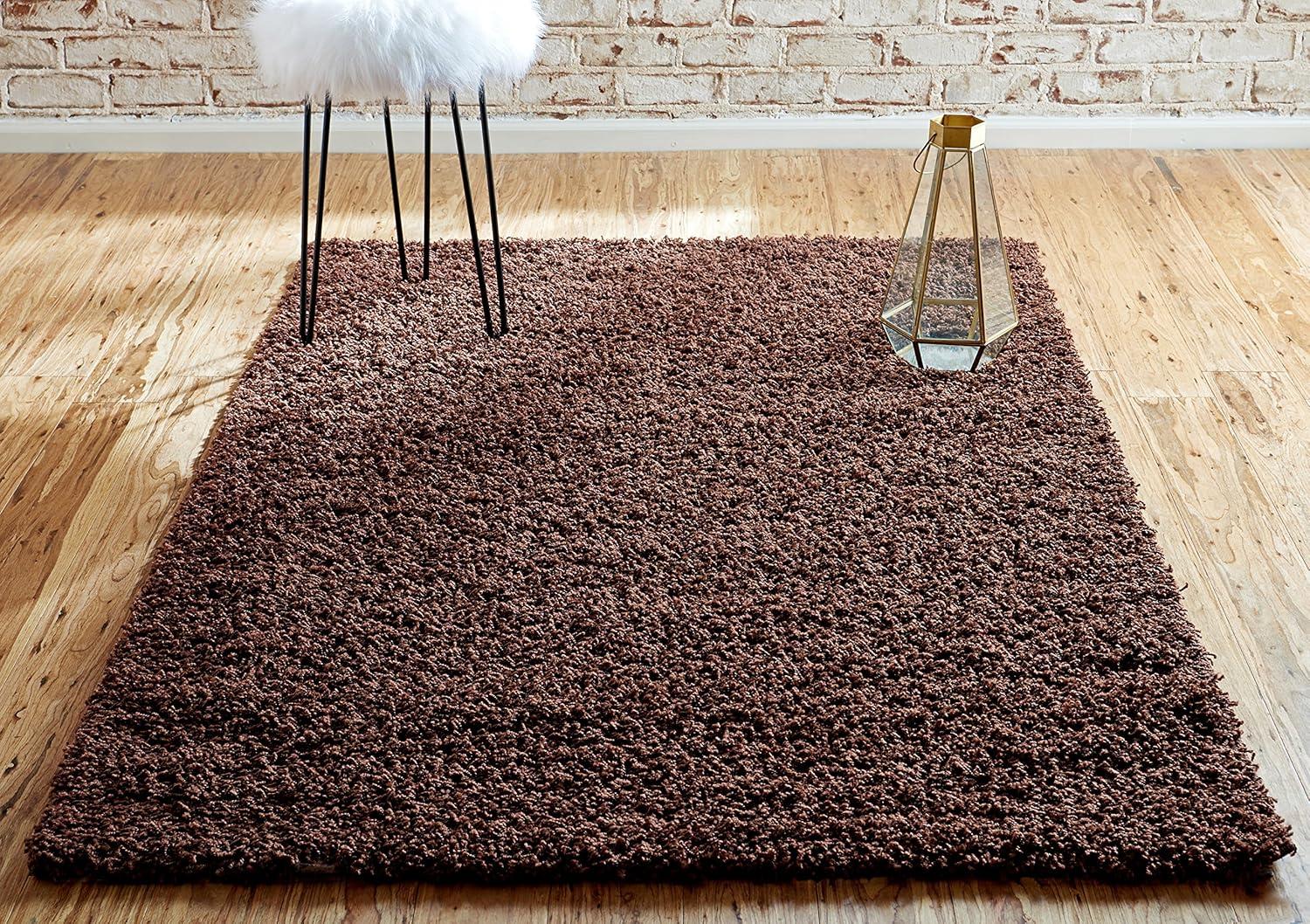 Unique Loom Solid Shag Solid Indoor Woven Area Rug