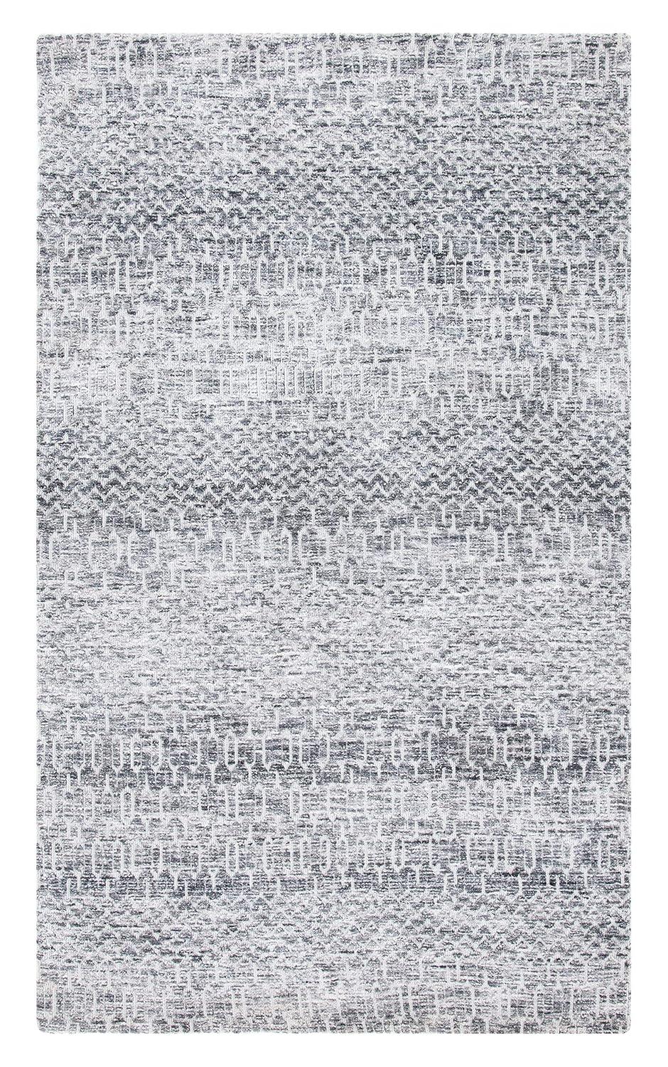 Roslyn ROS705 Hand Loomed Area Rug - Grey - 8'x10' - Safavieh.