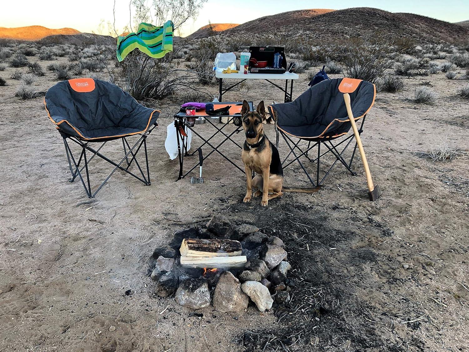 Creative Outdoor Folding Portable Wine Table for Outdoor Events, Camping, Garden Party, Red