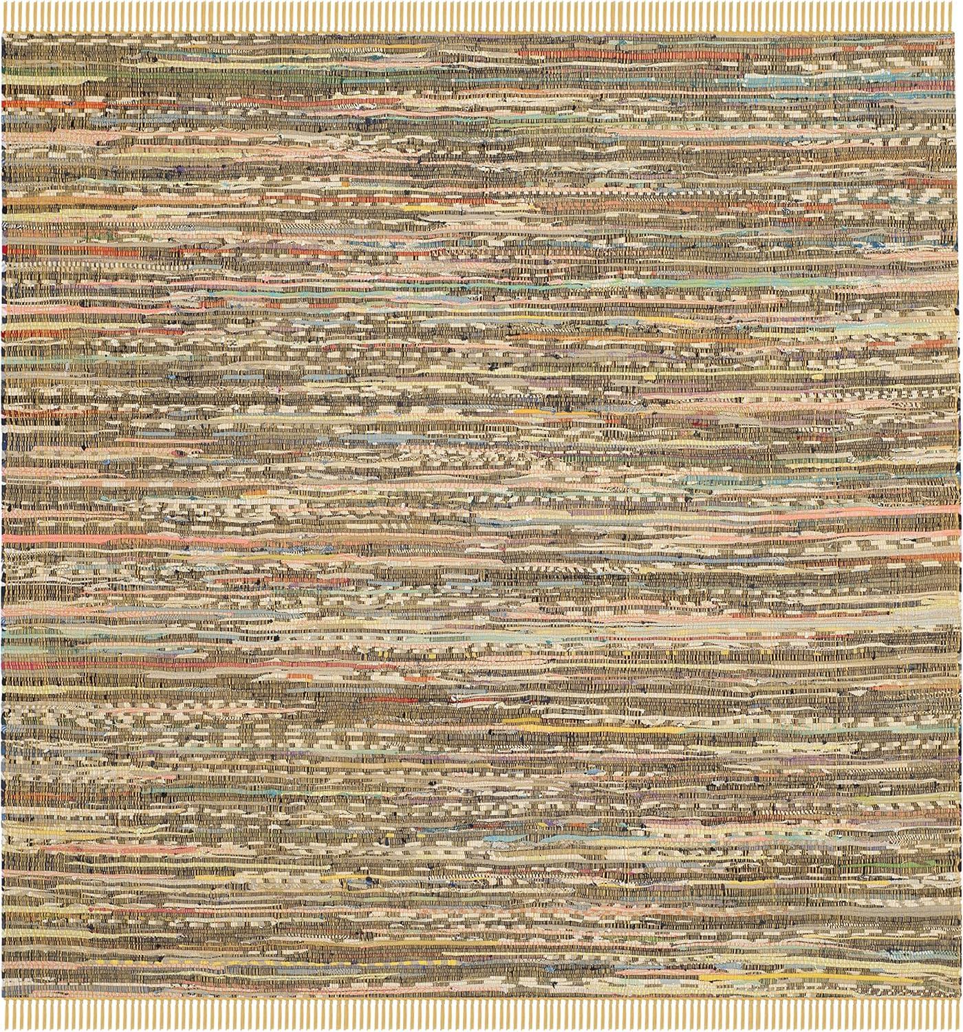 Rag Area Rug RAR121 Hand Woven Area Rug  - Safavieh