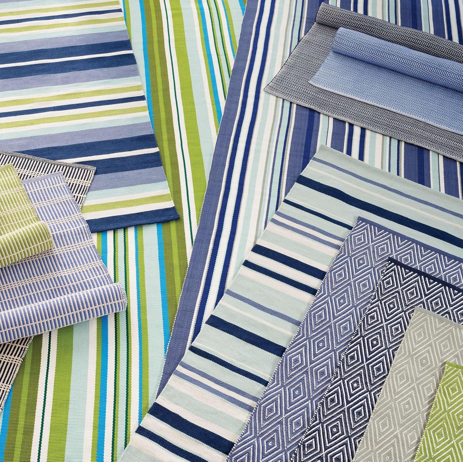 Skyler Stripe Handwoven Indoor/Outdoor Rug