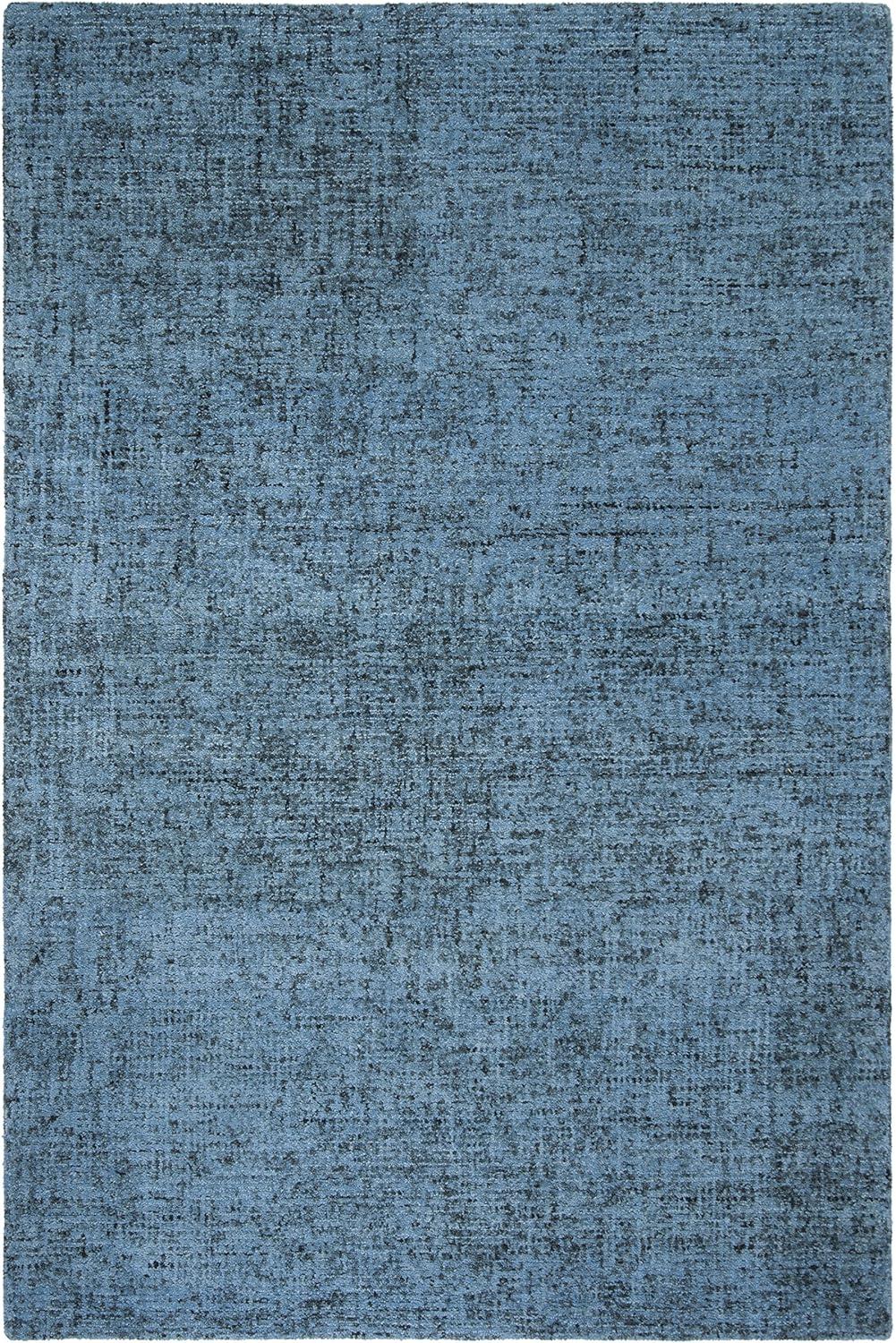 SAFAVIEH Abstract Arseny Abstract Wool Area Rug, Blue/Multi, 6' x 9'