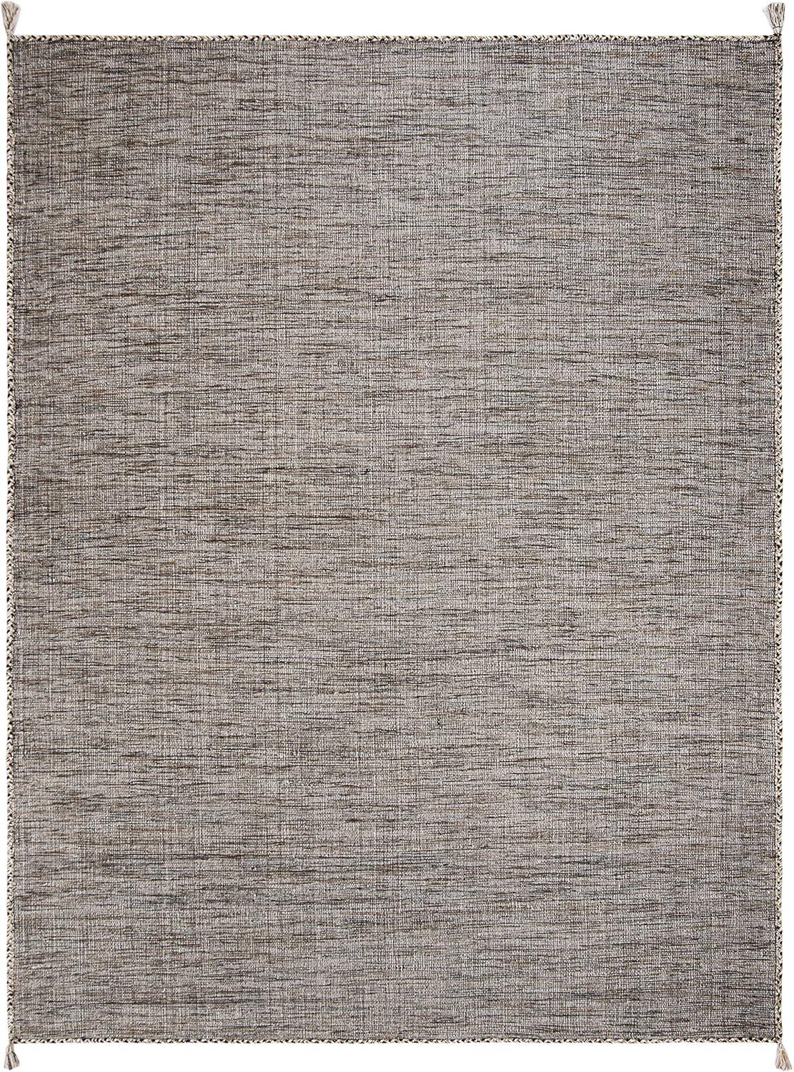 Montauk MTK150 Hand Woven Area Rug - Brown/Black - 5'x5' - Safavieh.