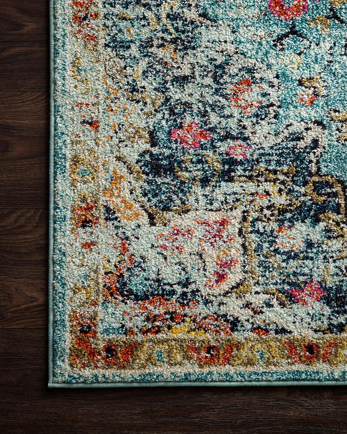 Loloi II Nadia Abstract Blue / Midnight Area Rug