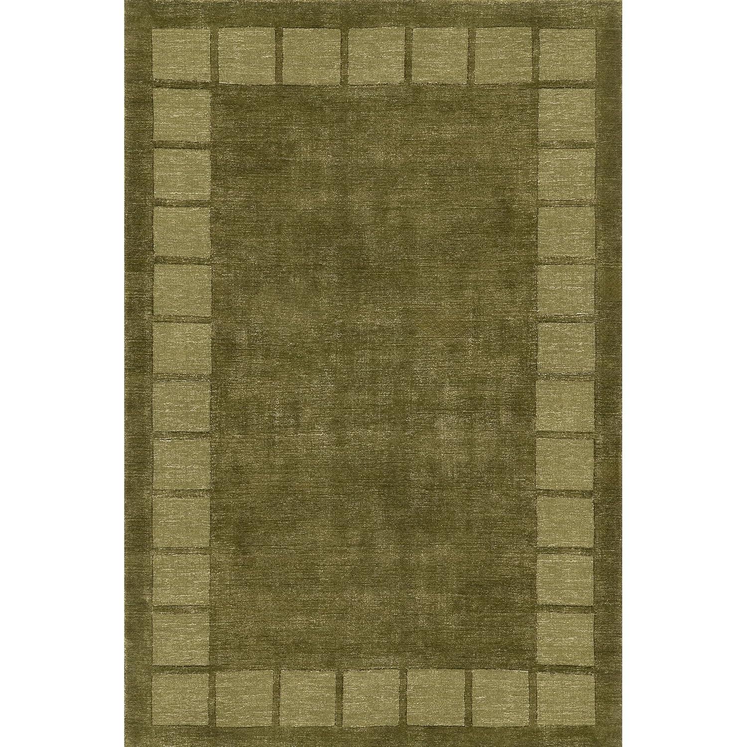 Milchan High Low Wool Blend Area Rug