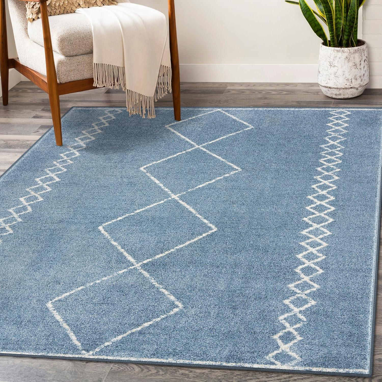 Luxe Weavers Moroccan Geometric Area Rug