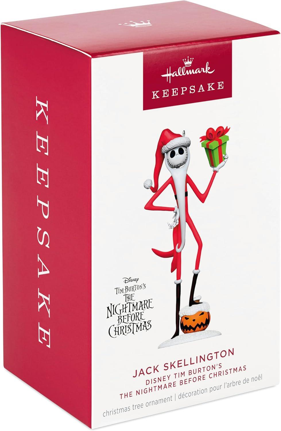 Hallmark Ornament 2019 Nightmare Before Christmas, Jack Skellington