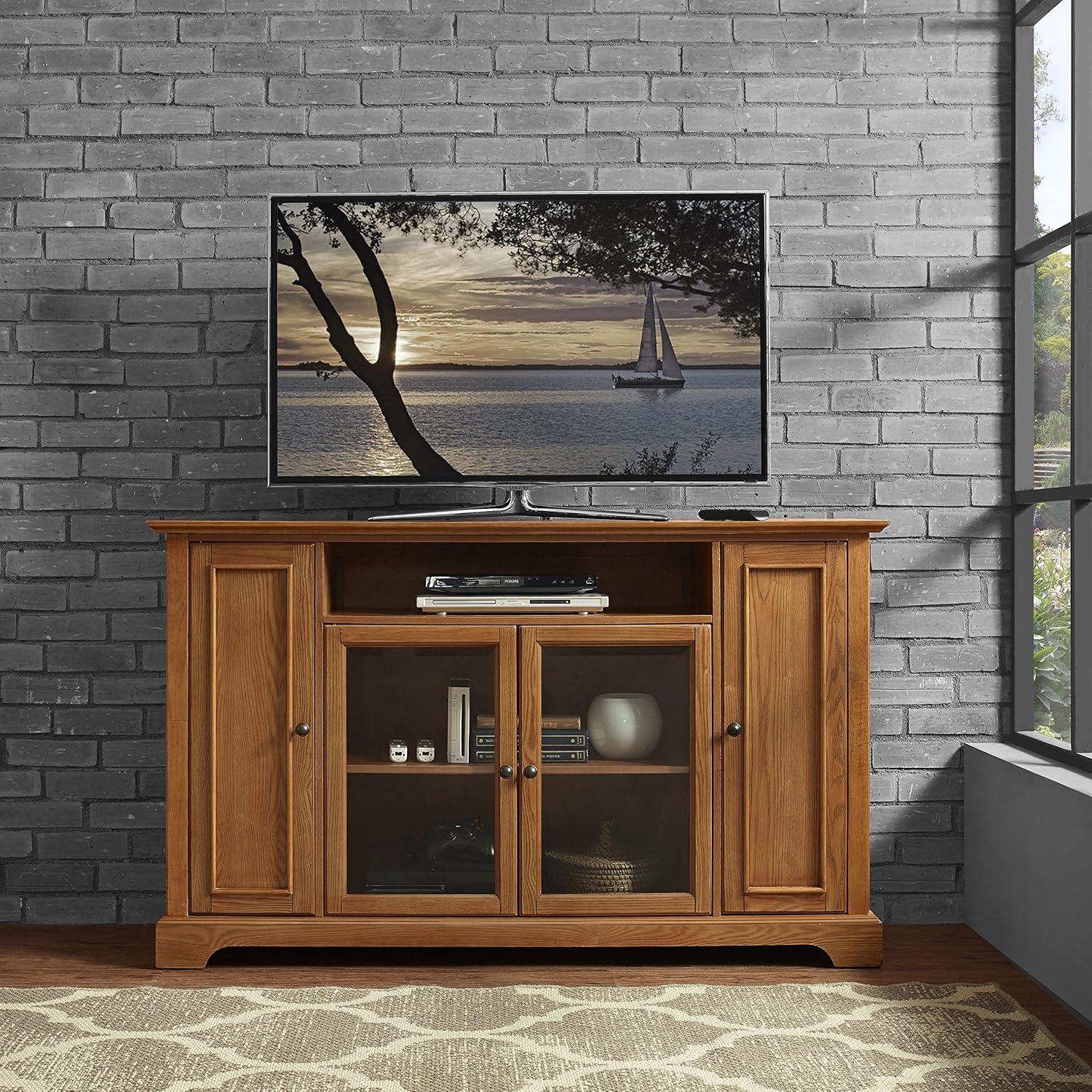Campbell TV Stand for TVs up to 60" White - Crosley