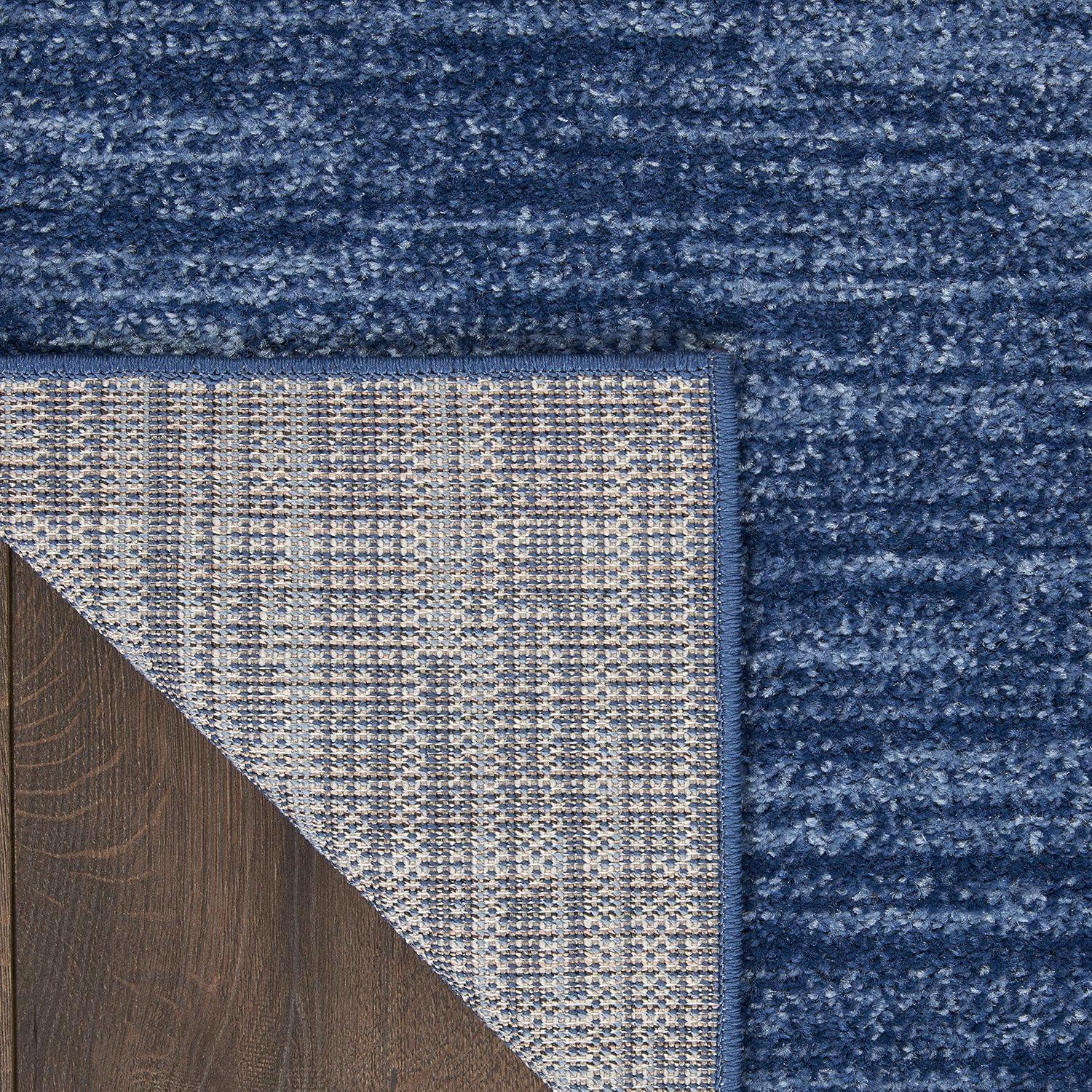 Nourison Nourison Essentials NRE01 Indoor/outdoor Area Rug - Navy Blue 7' x 10'