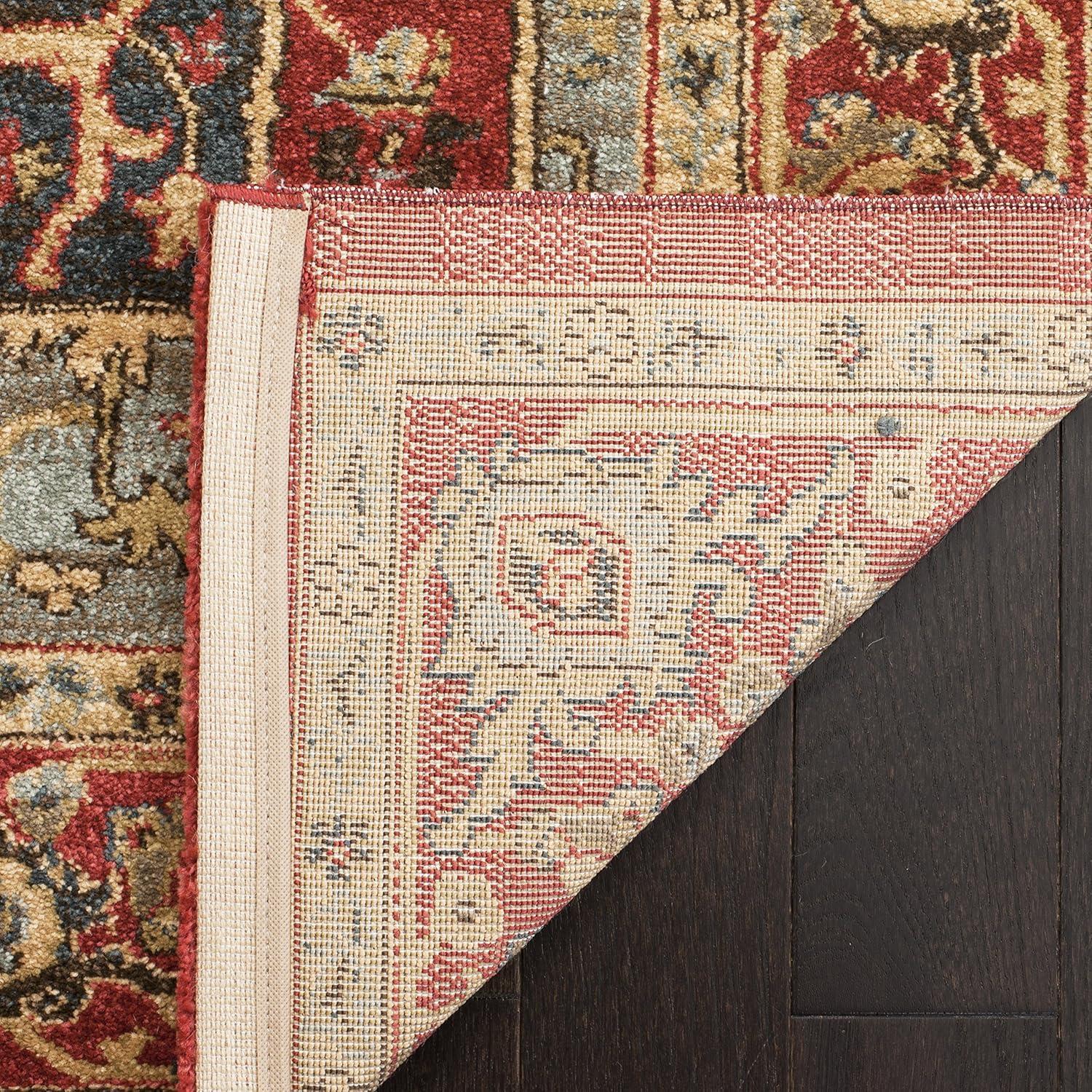Mahal MAH625 Power Loomed Indoor Runner Rug - Red/Red - 2'2"x10' - Safavieh.