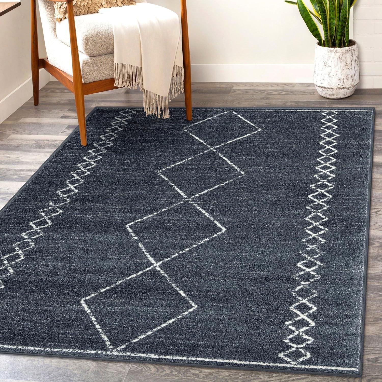 Luxe Weavers Moroccan Geometric Area Rug