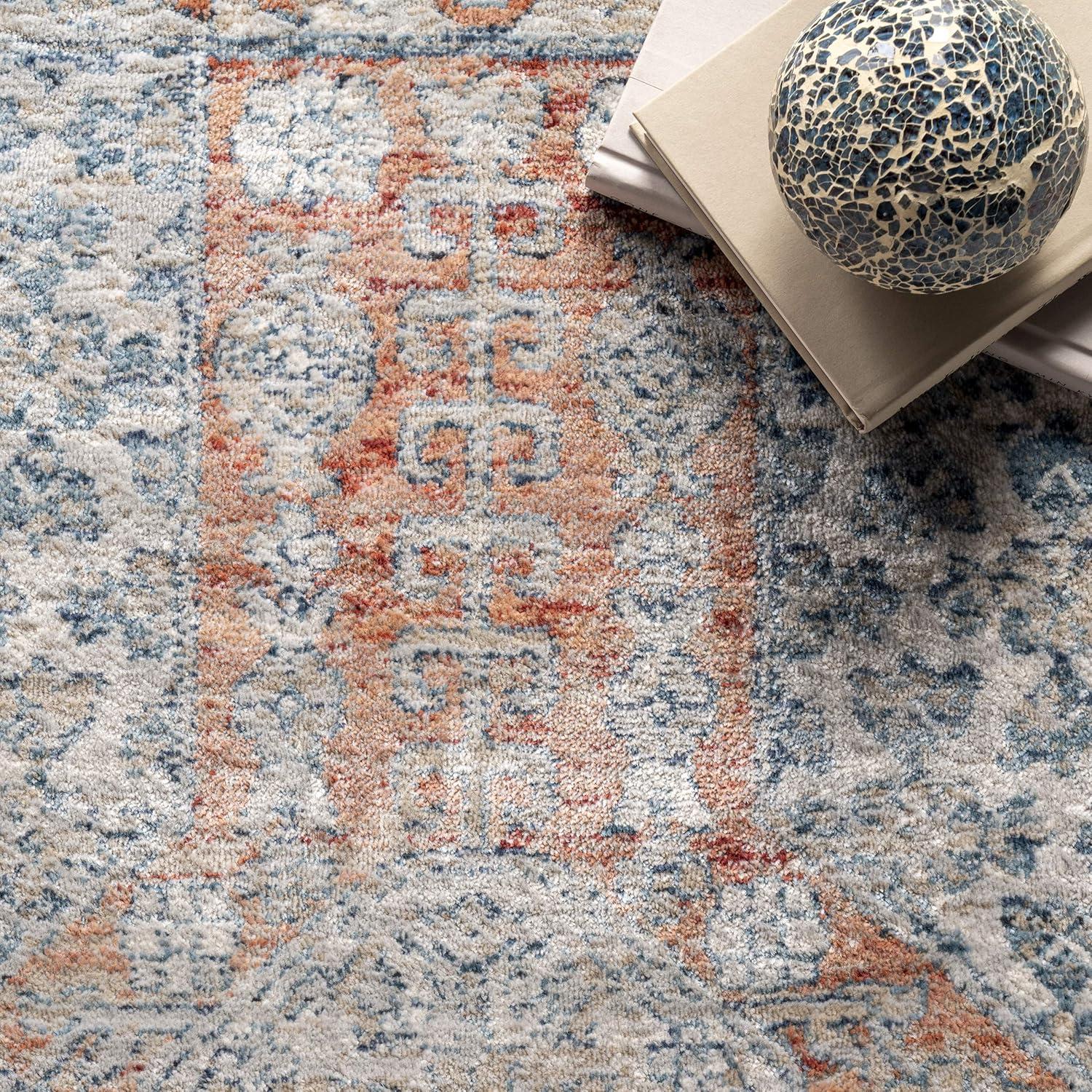 Westlyn Faded Medallion Area Rug - nuLOOM