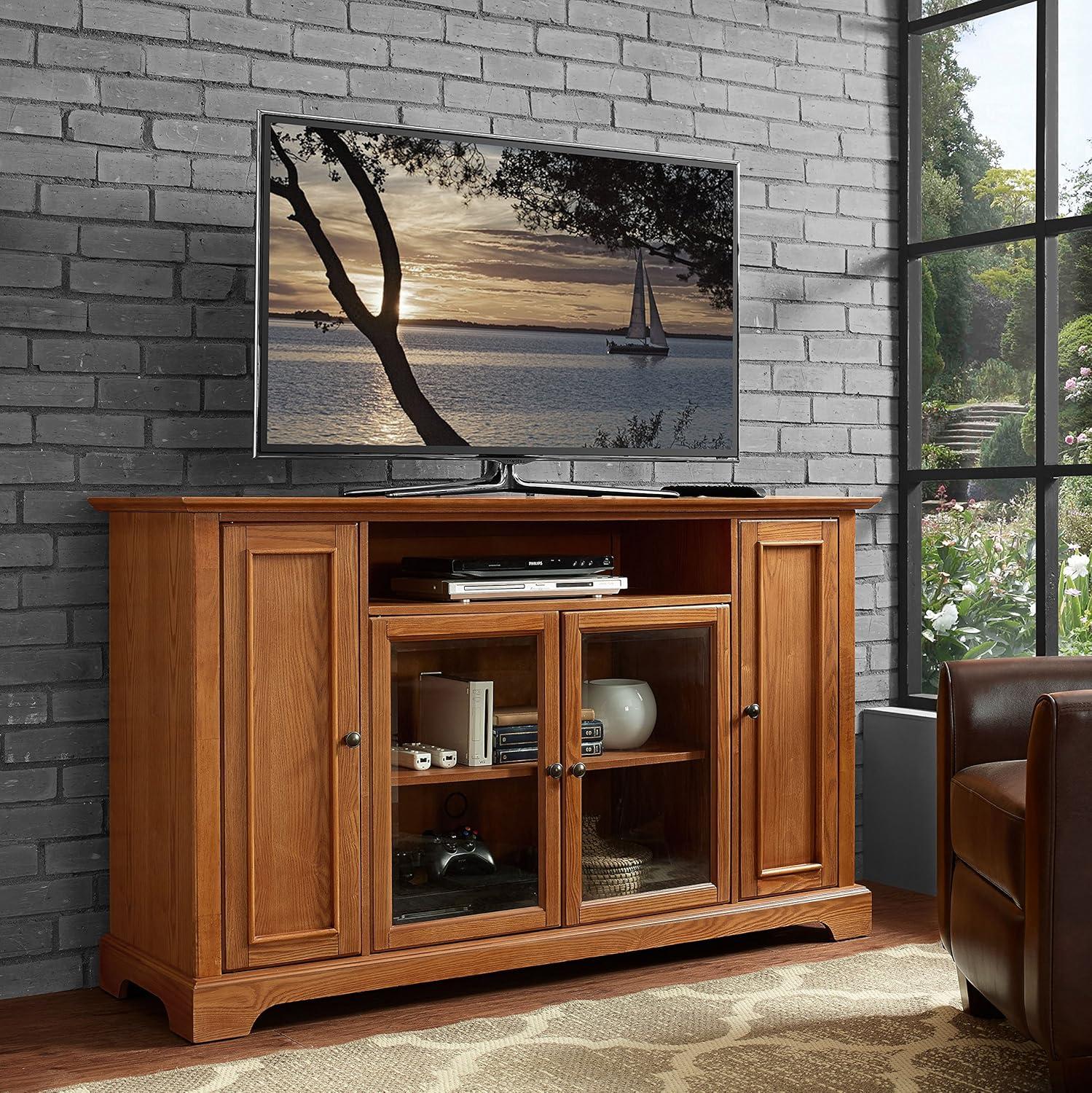 Campbell TV Stand for TVs up to 60" White - Crosley