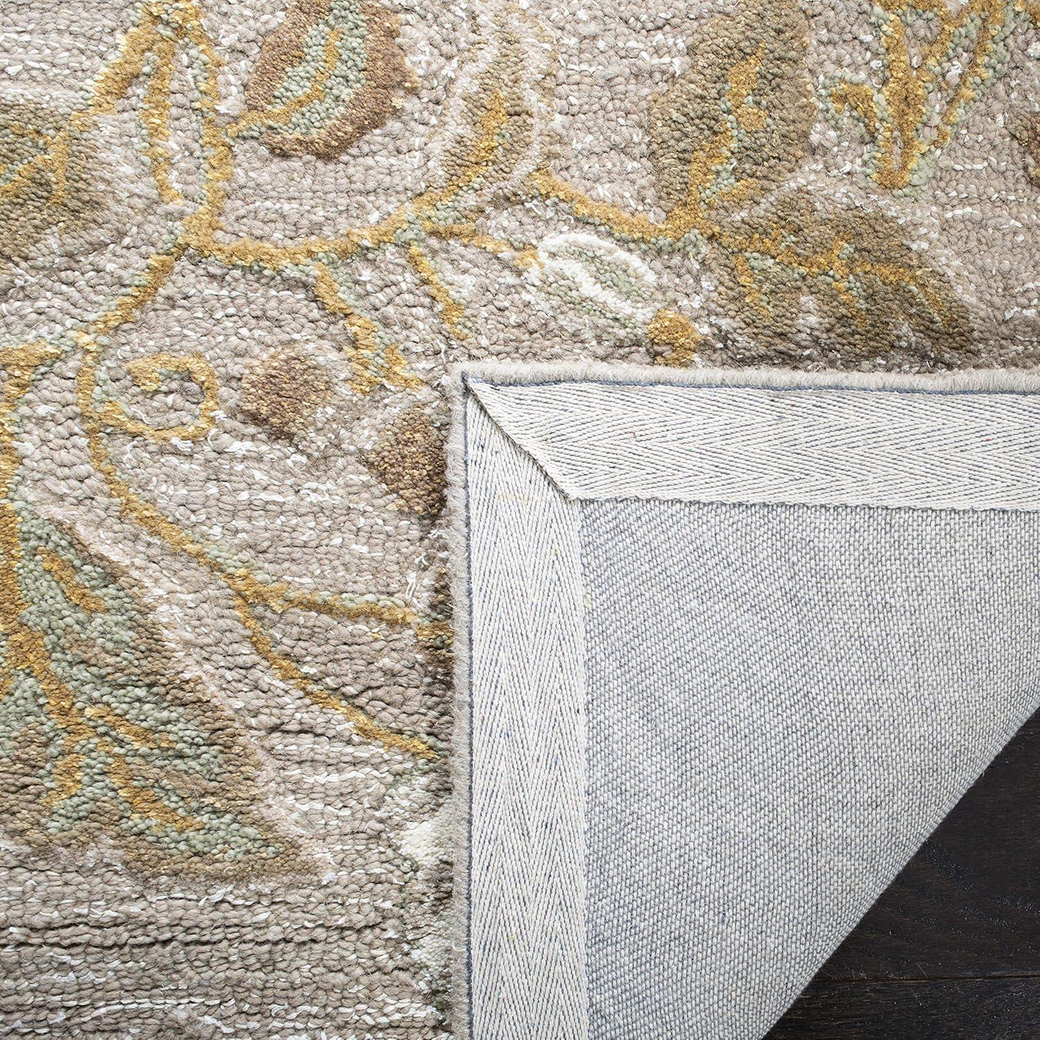 Autumn Martha Stewart Hand Tufted 70% Wool And 30% Viscose Floral Rug
