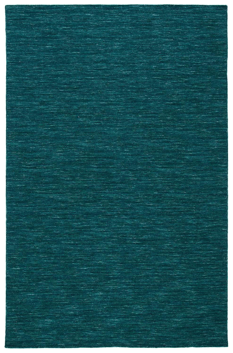SAFAVIEH Kilim Patrick Solid Area Rug, Dark Green, 4' x 6'