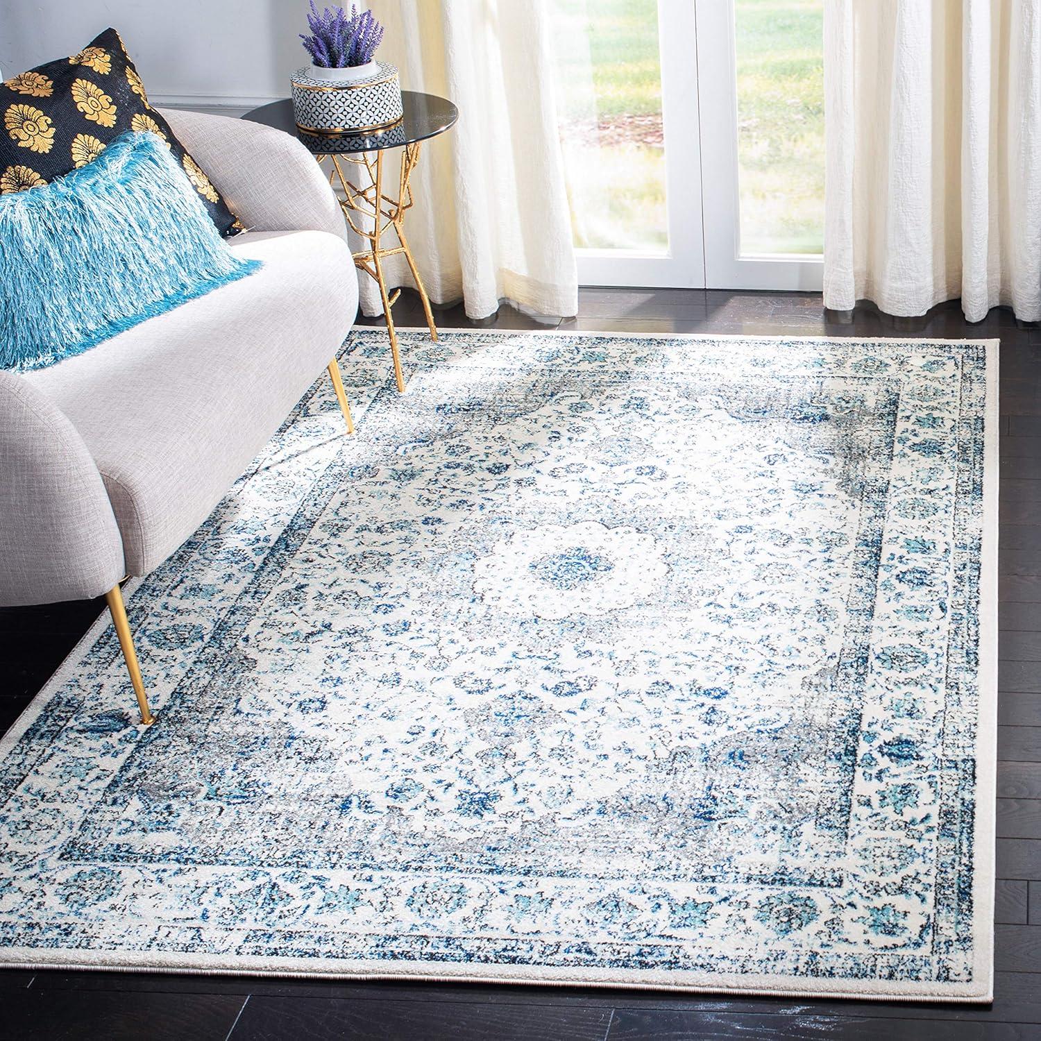 Evoke EVK220 Power Loomed Area Rug  - Safavieh