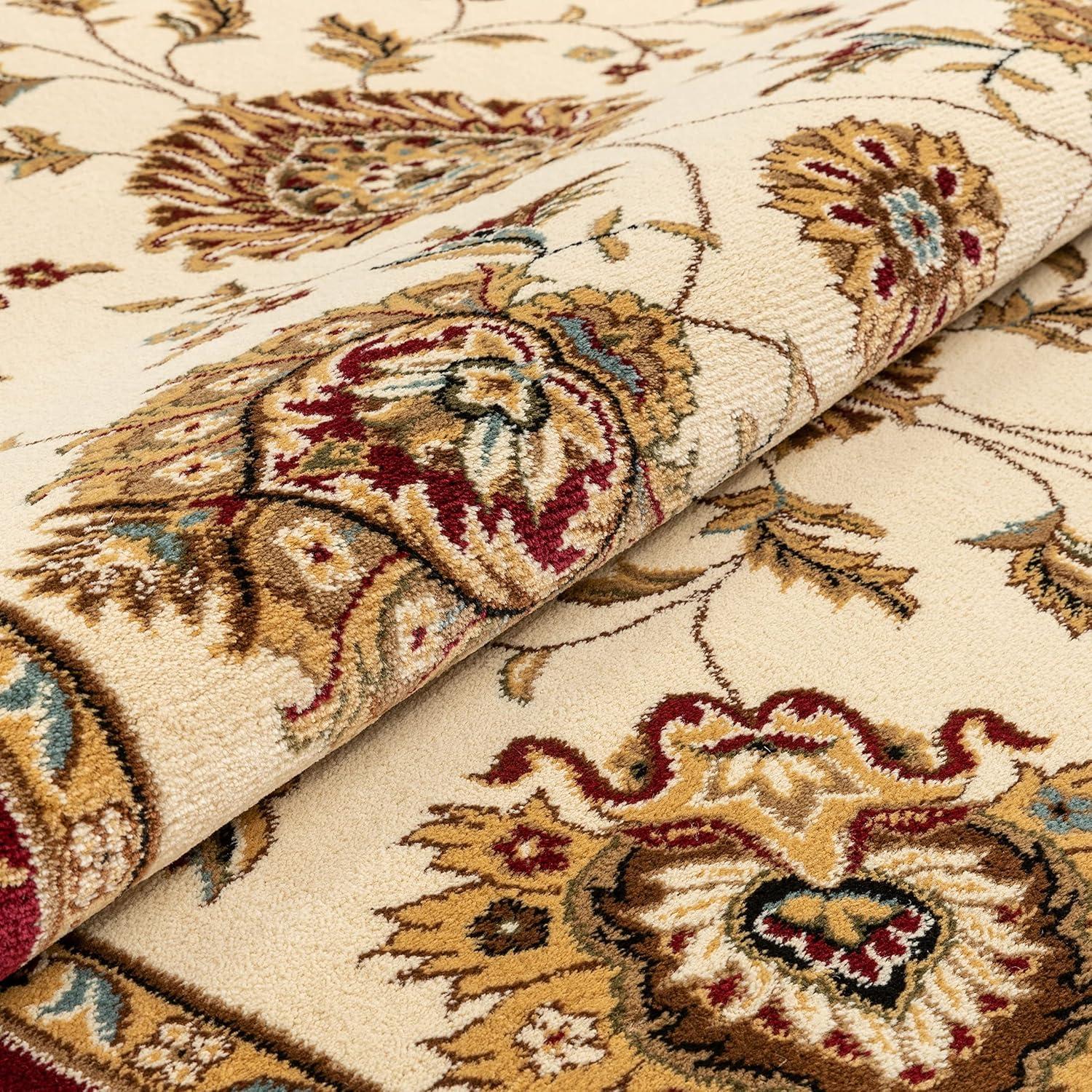 Well Woven Timeless Abbasi Oriental Persian Green 5'3" x 7'3" Area Rug