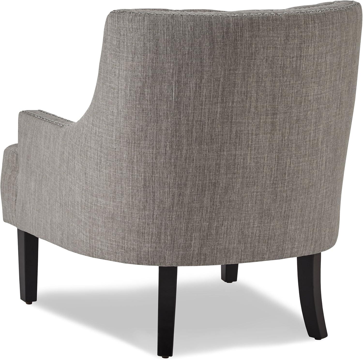 Lexicon Charisma Upholstered Accent Chair in Taupe