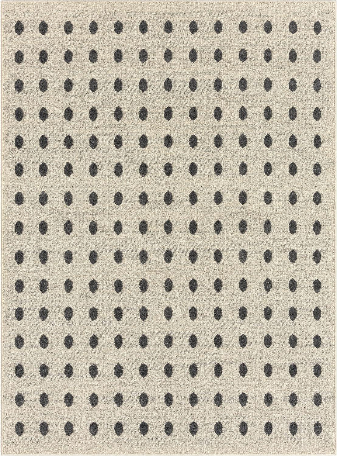 Luxe Weavers Modern Geometric Dots Area Rug