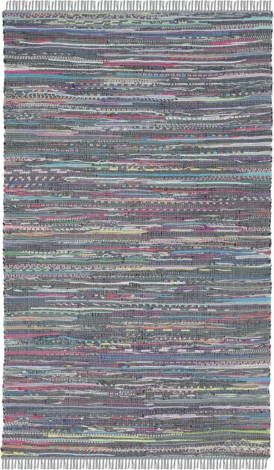 Rag Area Rug RAR121 Hand Woven Area Rug  - Safavieh