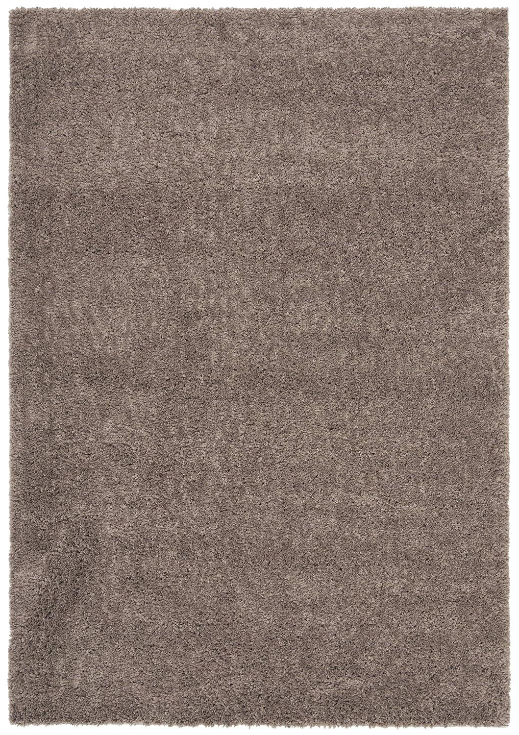 August Shag 900 AUG900 Power Loomed Indoor Area Rug - Taupe - 6'x9' - Safavieh