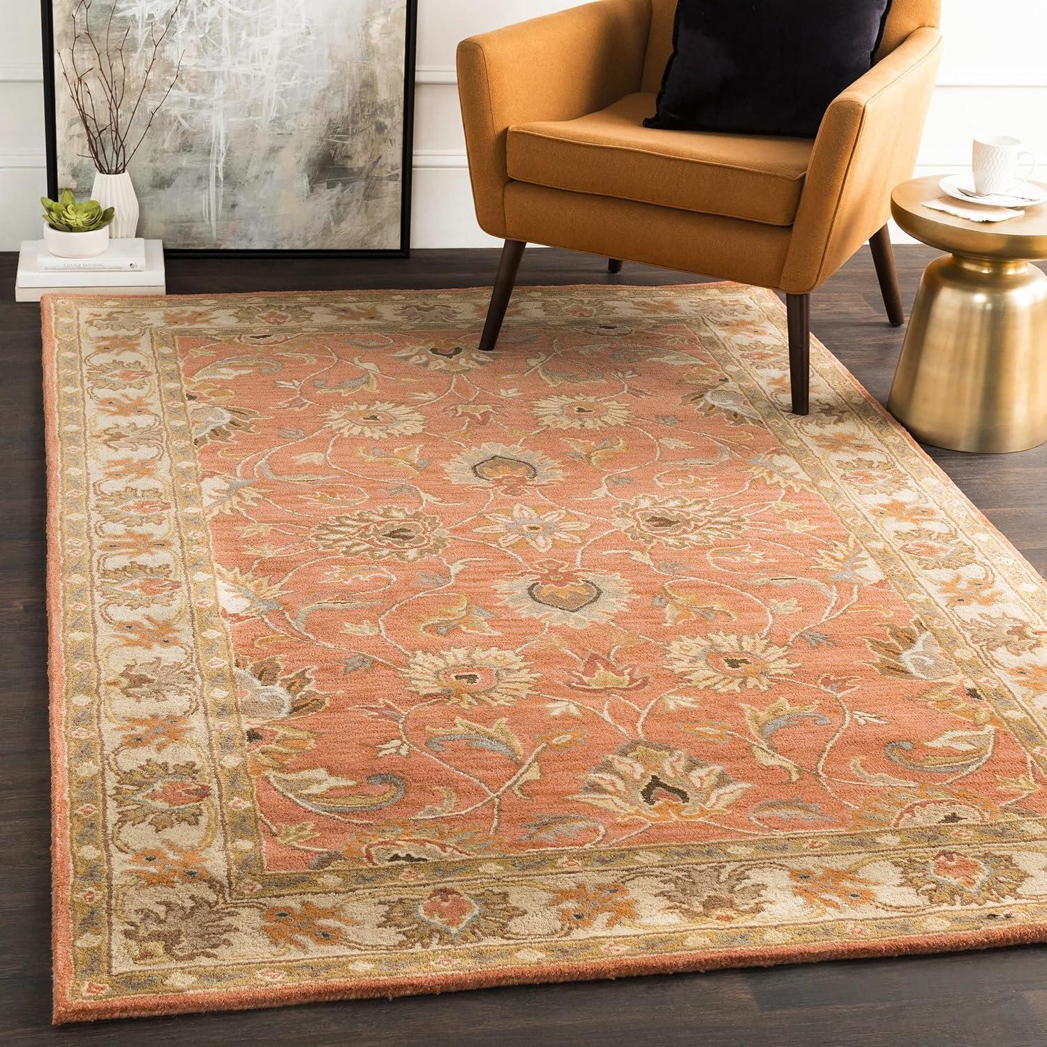 Mark & Day Paris 3'x12' Runner Tufted Indoor Area Rugs Burnt Orange