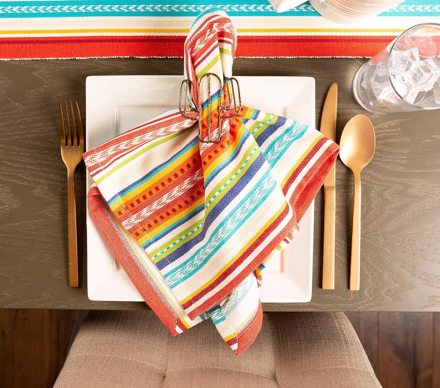 Design Imports  Baja Stripe Napkin - Set of 6